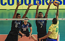 Сборная Бразилии обыграла команду Ирана в матче финального турнира волейбольной Лиги наций
