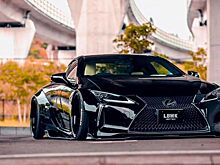 Lexus LC500 Liberty Walk: заниженной Lada Priora есть к чему стремиться