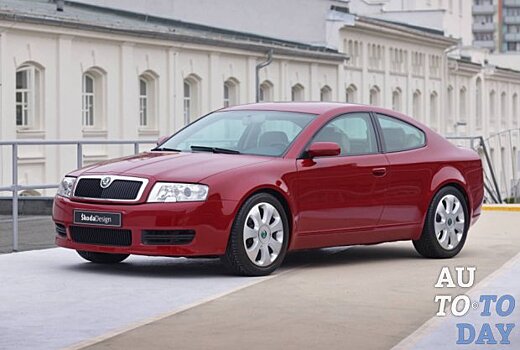 Впечатляющий концепт купе Skoda Tudor затерялся во время демонстраций