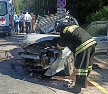 Женщина выжила в искореженной машине после ДТП с грузовиком