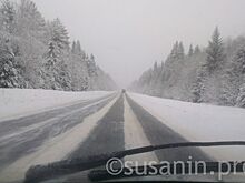 В Удмуртии на трассе между Ижевском и Воткинском ограничивали движение