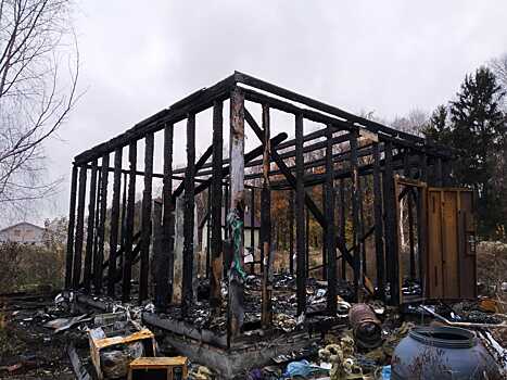 6 лет жизни исчезли в огне. В поселке Совхозное сгорел дом одинокой женщины