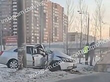 Крупная авария в Татарстане: легковушку протаранили сразу два грузовика