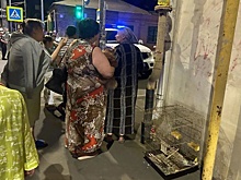 В Ростове после взрыва БПЛА жильцы выбегали с домашними животными на руках