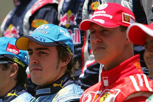 Гран-при Японии 2006 года: Алонсо радуется сходу Шумахера и победе в чемпионате