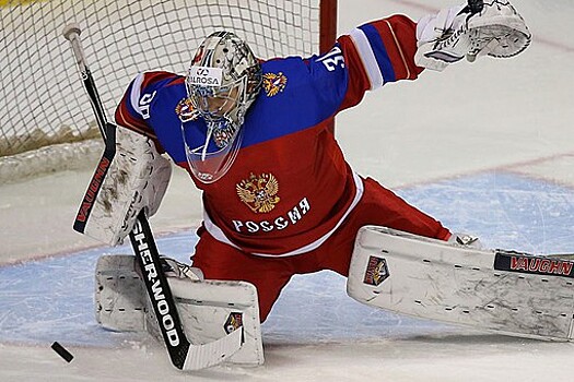 Российский вратарь "Вашингтона" Самсонов оформил "сухарь" в игре НХЛ