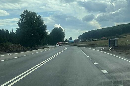 Два участка дорог, связывающих сельские территории, отремонтированы на юго-западе Свердловской области в рамках нацпроекта