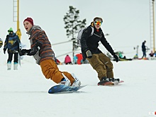 Уральская горнолыжка для новичков вошла в топ-10 российских курортов для сноубордистов