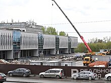 В Казани рабочие приступили к разбору фасада ЦУМа