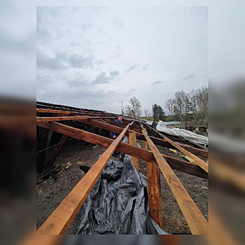 В Приамурье из-за непогоды люди остались без крыши и электричества