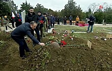 В Феодосии захоронили сражавшихся за Крым бойцов