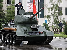 Военный парад во Владикавказе возглавит танк Т-34