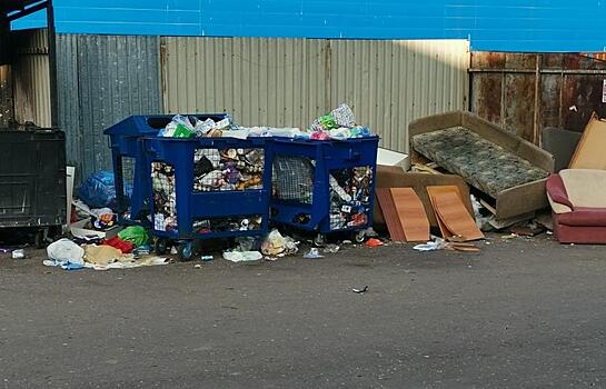 Жители Наро-Фоминска жалуются на некачественный вывоз мусора