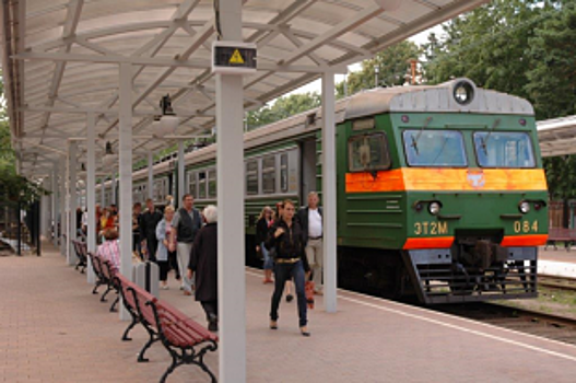 Из-за ремонтных работ закрыта платформа на станции в Зеленоградске