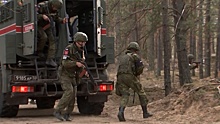 Военные полицейские жестко задержали условных диверсантов под Нижним Новгородом