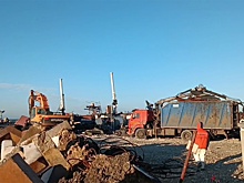 На Кубани завершили демонтаж надстройки танкера "Волгонефть-239"