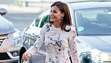 Любимый наряд из масс-маркета: королева Летиция вновь вышла в свет в платье Asos