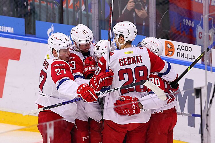 Lokomotiv defeated SKA in St. Petersburg in a hard-fought game