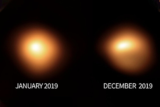 На Бетельгейзе зафиксировали небывалые изменения