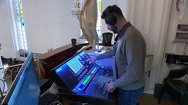 В Кафедральном соборе завершаются испытания новейшего акустического оборудования