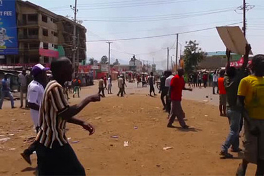 В Кении произошли столкновения протестующих и полиции