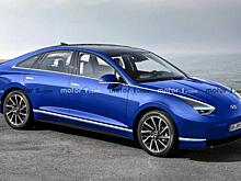  		 			В Сети появились первые изображения электрокара Hyundai Ioniq 6 		 	