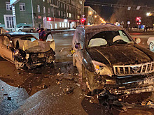 Ломались кости и рвались мышцы в столкновении «Тойоты» и «Ниссана»