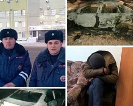 В Уфе мужчина сжёг угнанный Volkswagen Polo