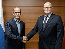 Что объединяет Удмуртию и Финляндию: Александр Бречалов встретился с послом Микко Хаутала