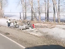 Спящий автомобилист спровоцировал двойное ДТП около Новокузнецка