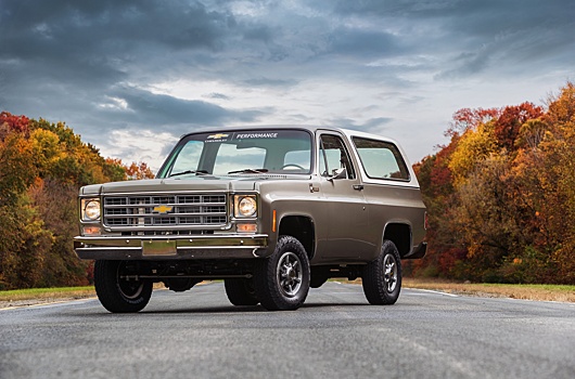 Внедорожник Chevrolet K5 Blazer 1977 года перевели на электротягу