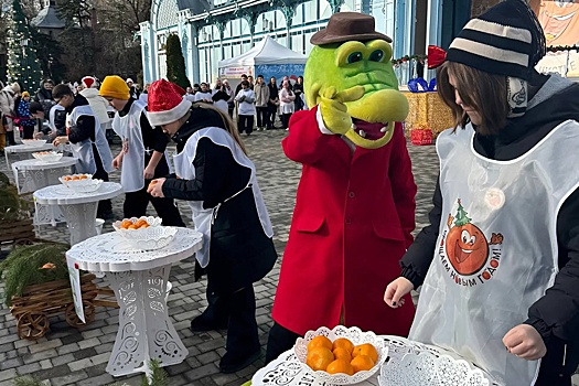 В Железноводске прошел чемпионат по очистке мандаринов
