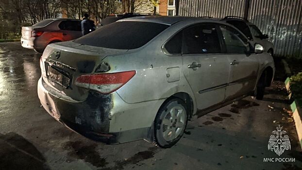 Четыре авто пострадало от вспыхнувшего огня на парковке в Нижнем Новгороде