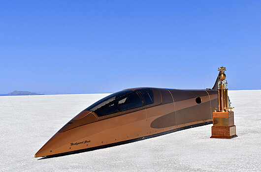 Как устроен самый быстрый автомобиль на Земле, набравший 757 километров в час