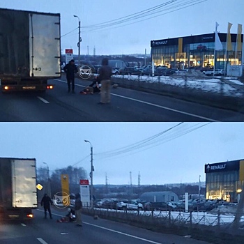 На трассе в черте Пензы сбили пешехода