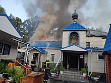 Южноуральцев просят помочь восстановить храм, пострадавший от пожара