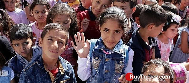 Треть населения Турции составляют дети
