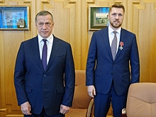 Юрий Трутнев вручил госнаграду добровольцу отряда «Тигр».