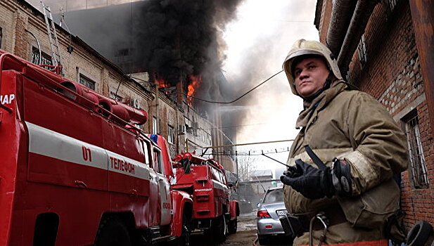 В Москве потушили пожар на оборонном заводе