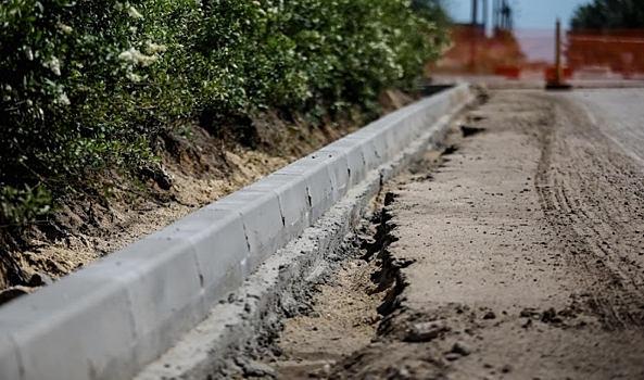 На улице Армянской в Волгограде начался ремонт 500 м дороги