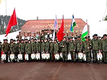 «Саянский марш»: торжественное закрытие конкурса АрМИ-2021 прошло под Красноярском