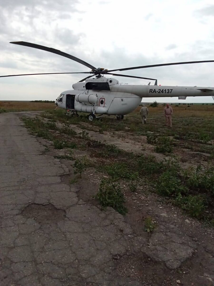 Вертолет санавиации доставил в больницу саратовца с хронической формой бруцеллеза