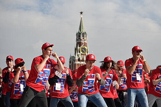 Массовая боксерская тренировка в Москве претендует на рекорд Гиннеса