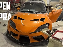 Японские студенты превращают Daihatsu Copen в мини-реплику Toyota Supra