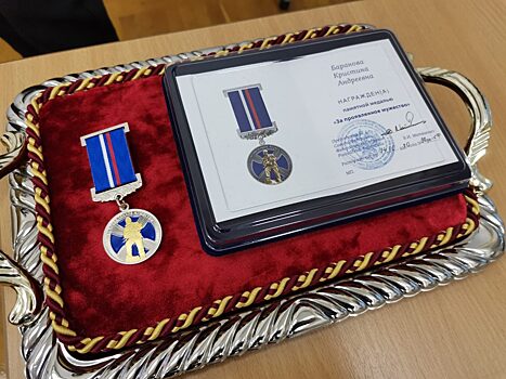 Школьница из Сретенска получила медаль «За мужество» от Совфеда