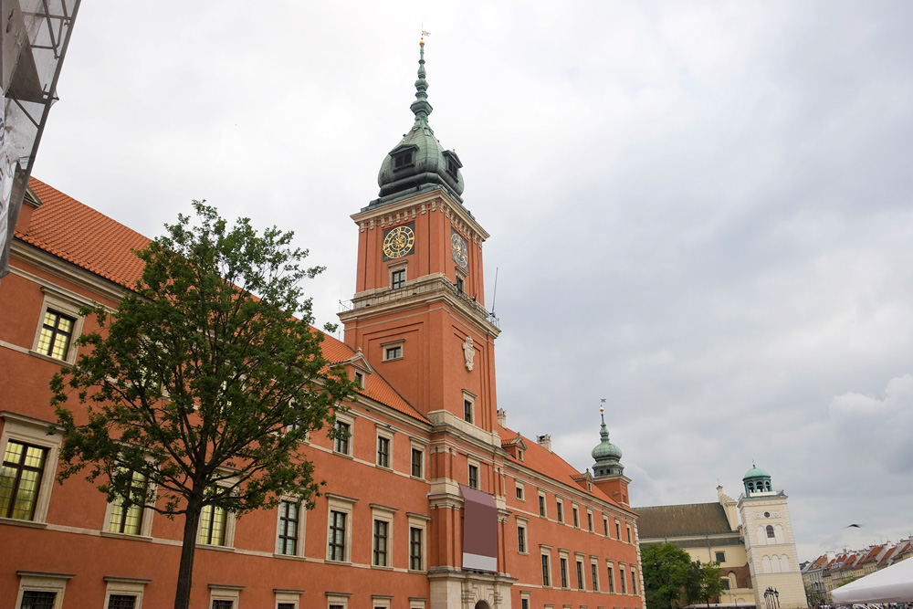 Королевский дворец, Варшава, Польша, Европа