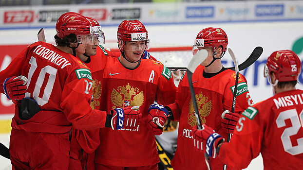 Российские хоккеисты разгромили Австрию в матче МЧМ