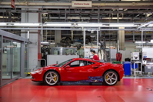 Заводы Ferrari заработали на полную мощность