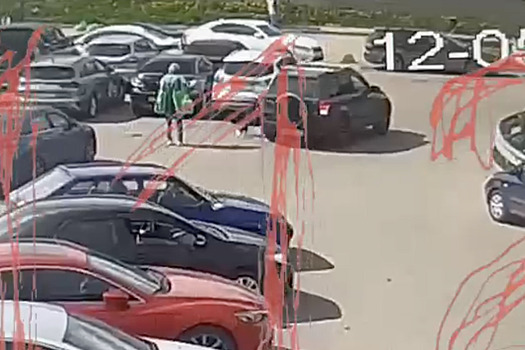 Смертельный наезд на ребенка на парковке в Подмосковье попал на видео