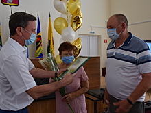 Семьи юбиляров поздравили на торжественном приёме главы района (фото)
